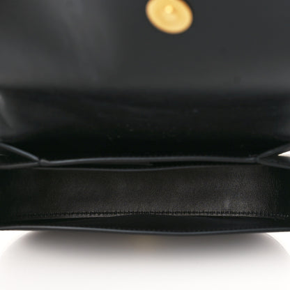Versace Calfskin Medium Greca Goddess Shoulder Bag Black 5 of 6