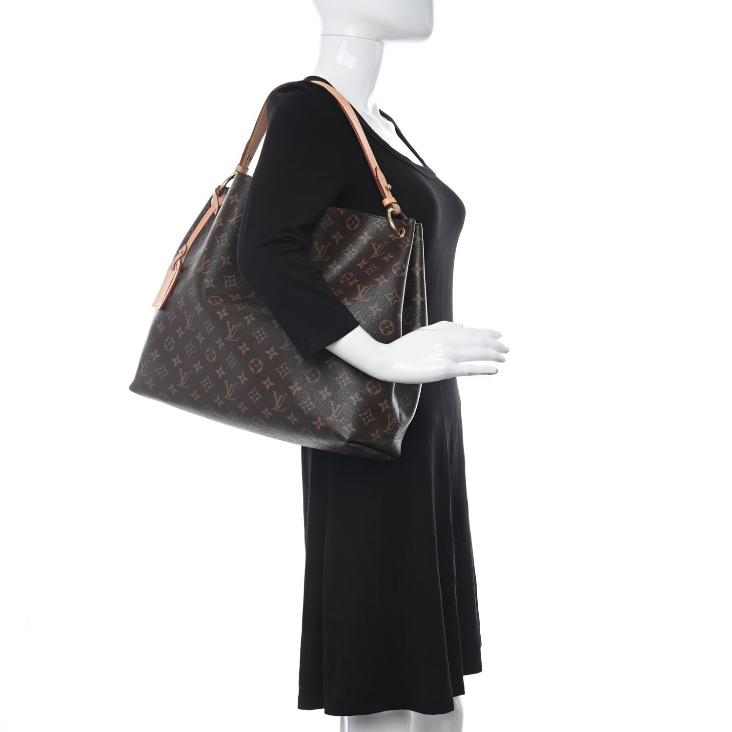 Louis Vuitton Monogram Graceful MM Pivoine 2 of 10