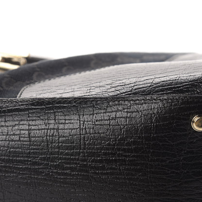 Gucci Monogram Web Junco Shoulder Bag Black 12 of 12