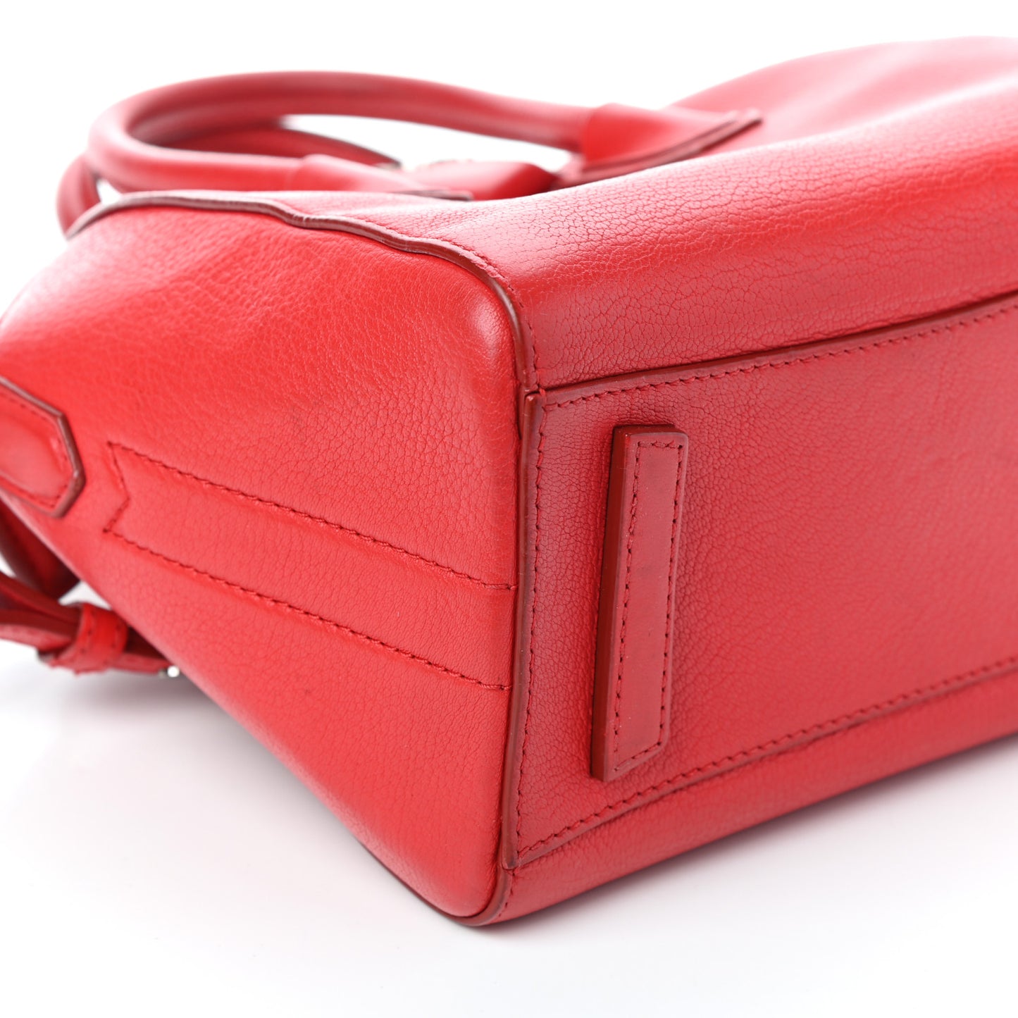 Sugar Goatskin Mini Antigona Red