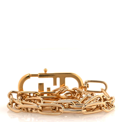 Fendi Metal O'Lock Strap You Gold 2 of 4