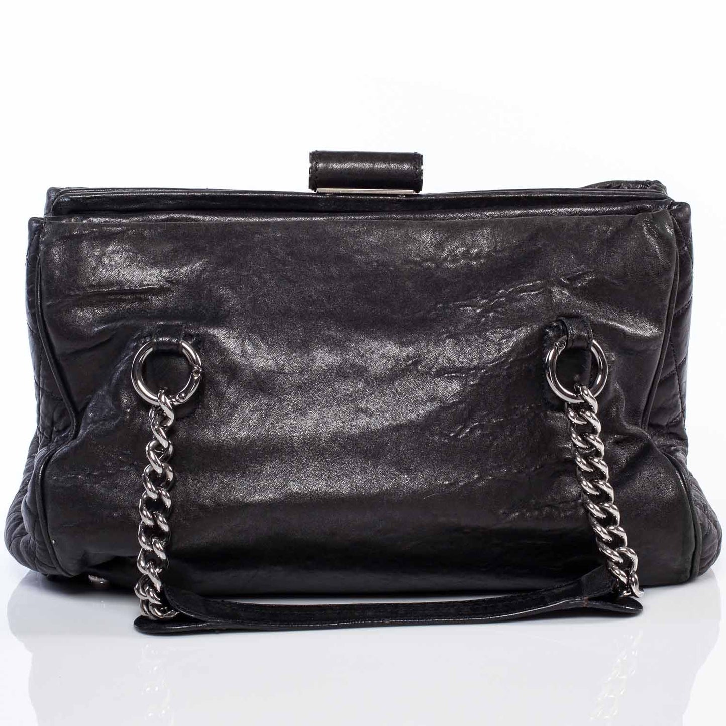 Calfskin Large Perfect Day Tote Black
