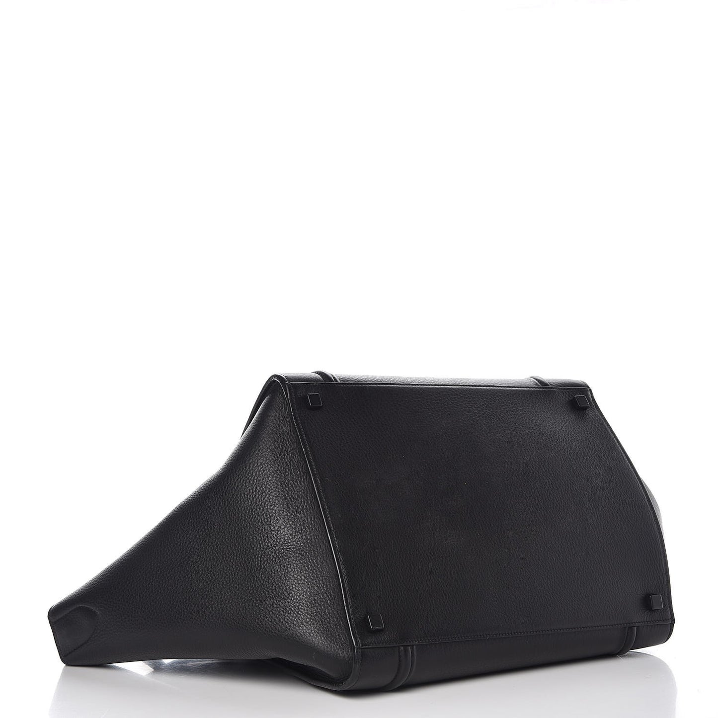 Supple Calfskin Medium Phantom Luggage Black