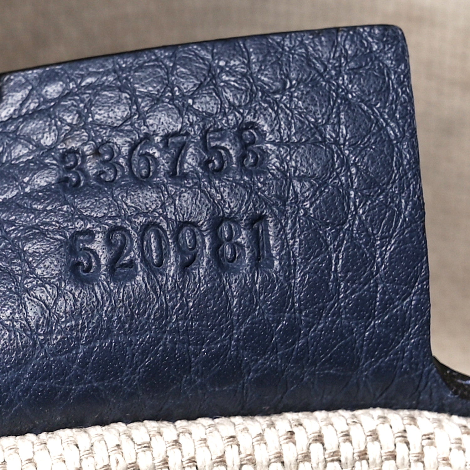 Gucci Snakeskin Medium Soho Clutch Blue Sienna 7 of 12