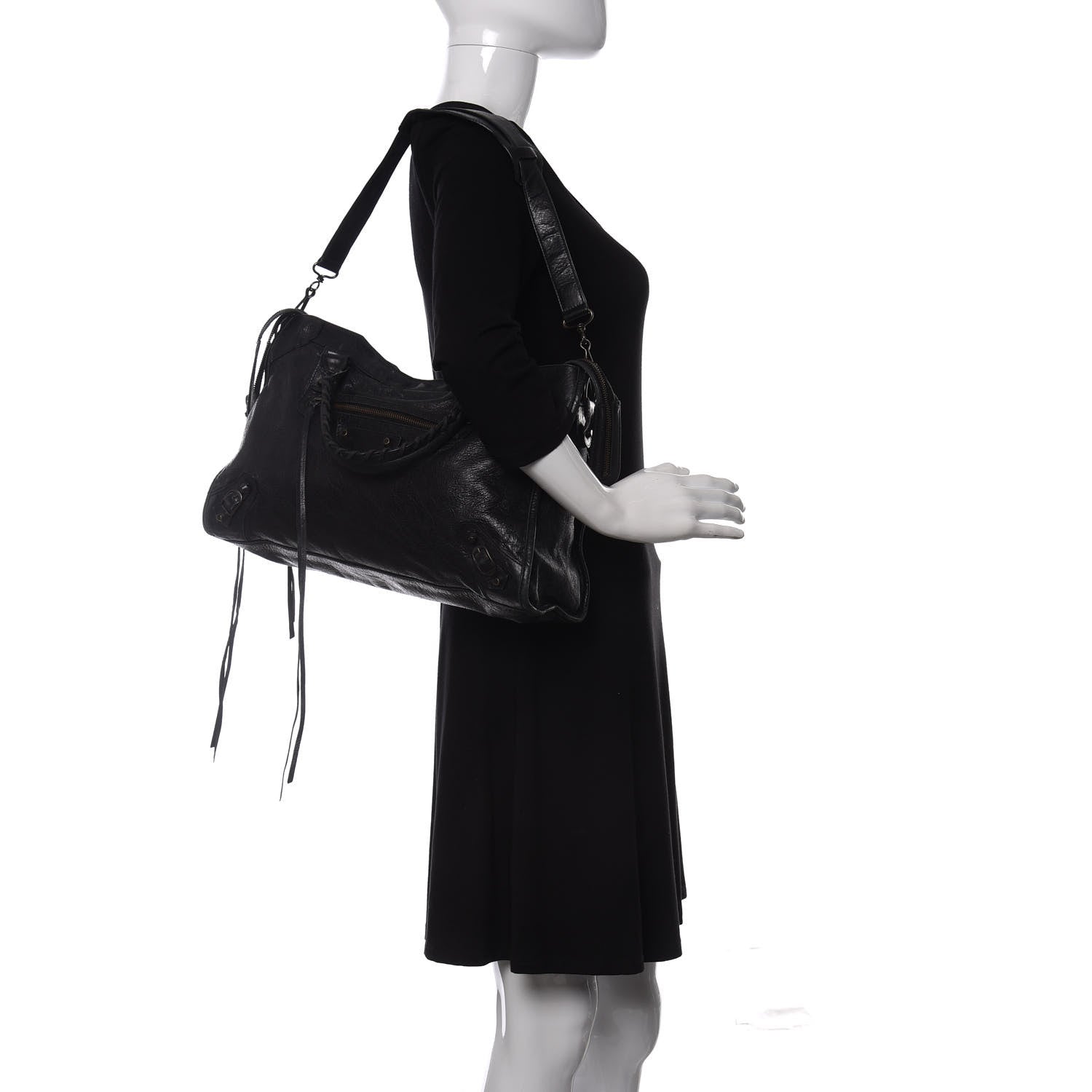 Balenciaga Agneau Classic Hardware City Black 2 of 9