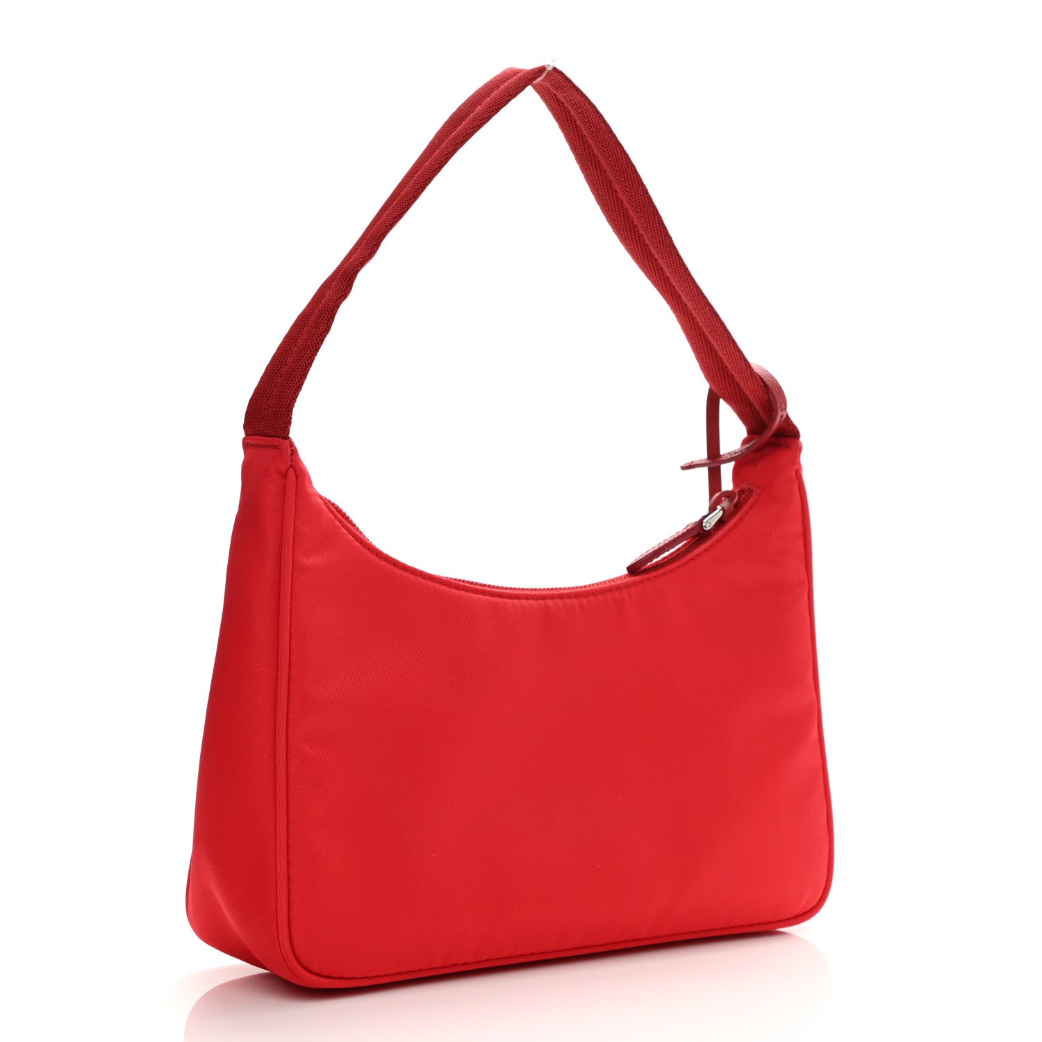 Prada Tessuto Nylon Mini Re-Edition 2000 Bag Rosso 3 of 8