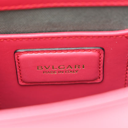 Bulgari Calfskin Small Serpenti Forever Snake Strap Crossbody Bag Pink 6 of 10
