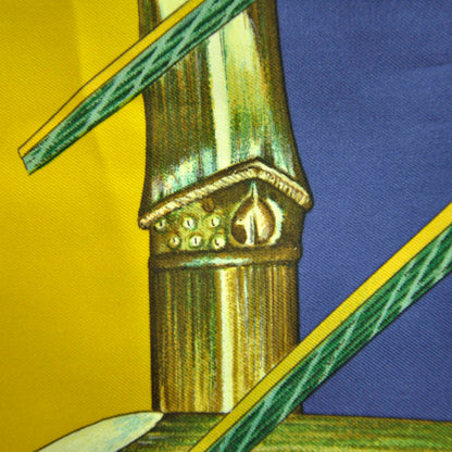 Hermes Silk Jardin Creole Scarf 90 10 of 10