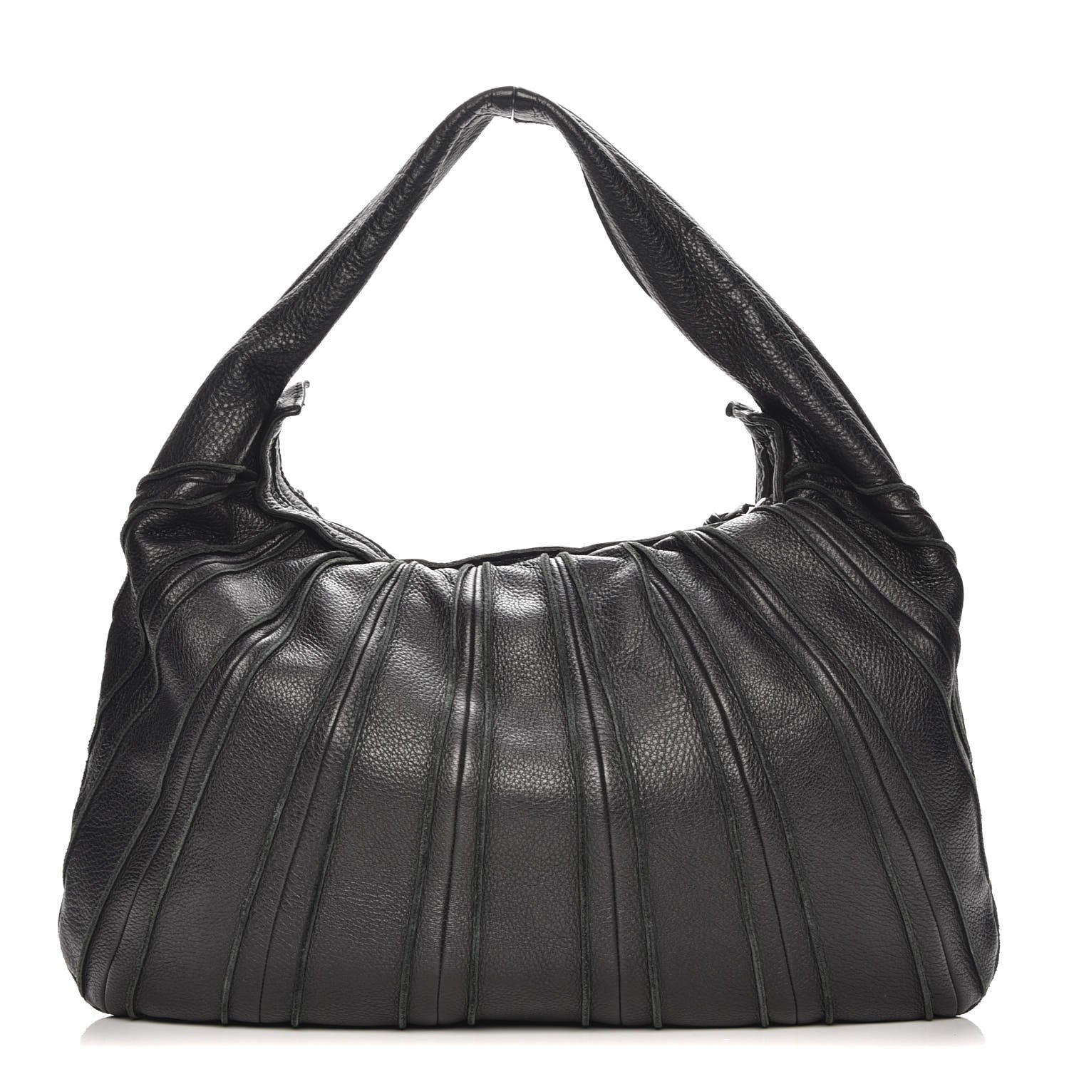 Bottega Veneta Cervo Patchwork Hobo Nero Black 1 of 6