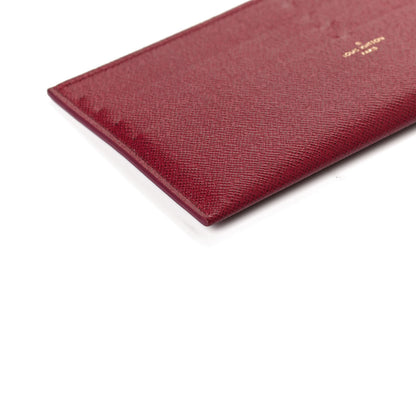 Louis Vuitton Calfskin Felicie Card Holder Insert Fuchsia 7 of 9