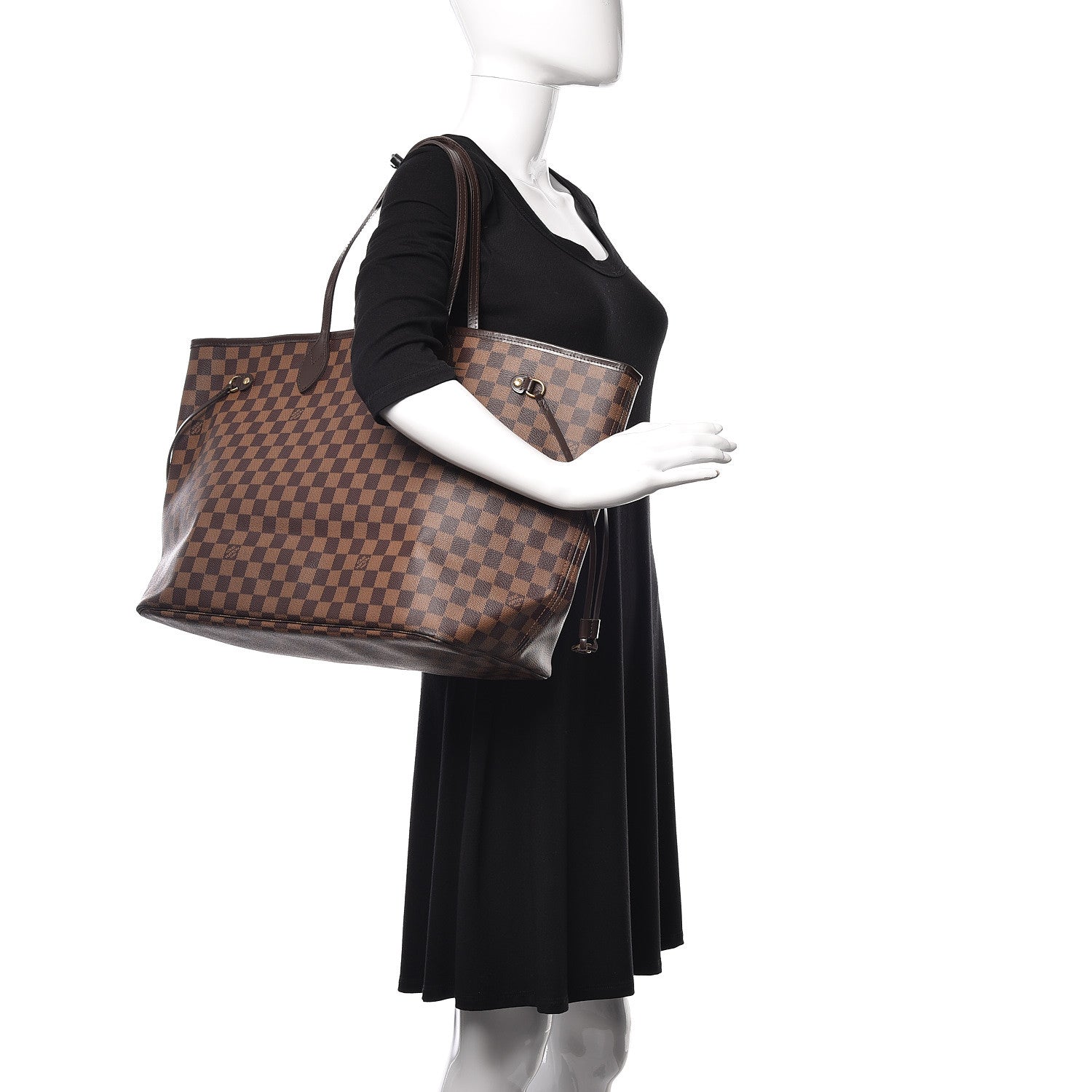 Louis Vuitton Damier Ebene Neo Neverfull GM 2 of 13