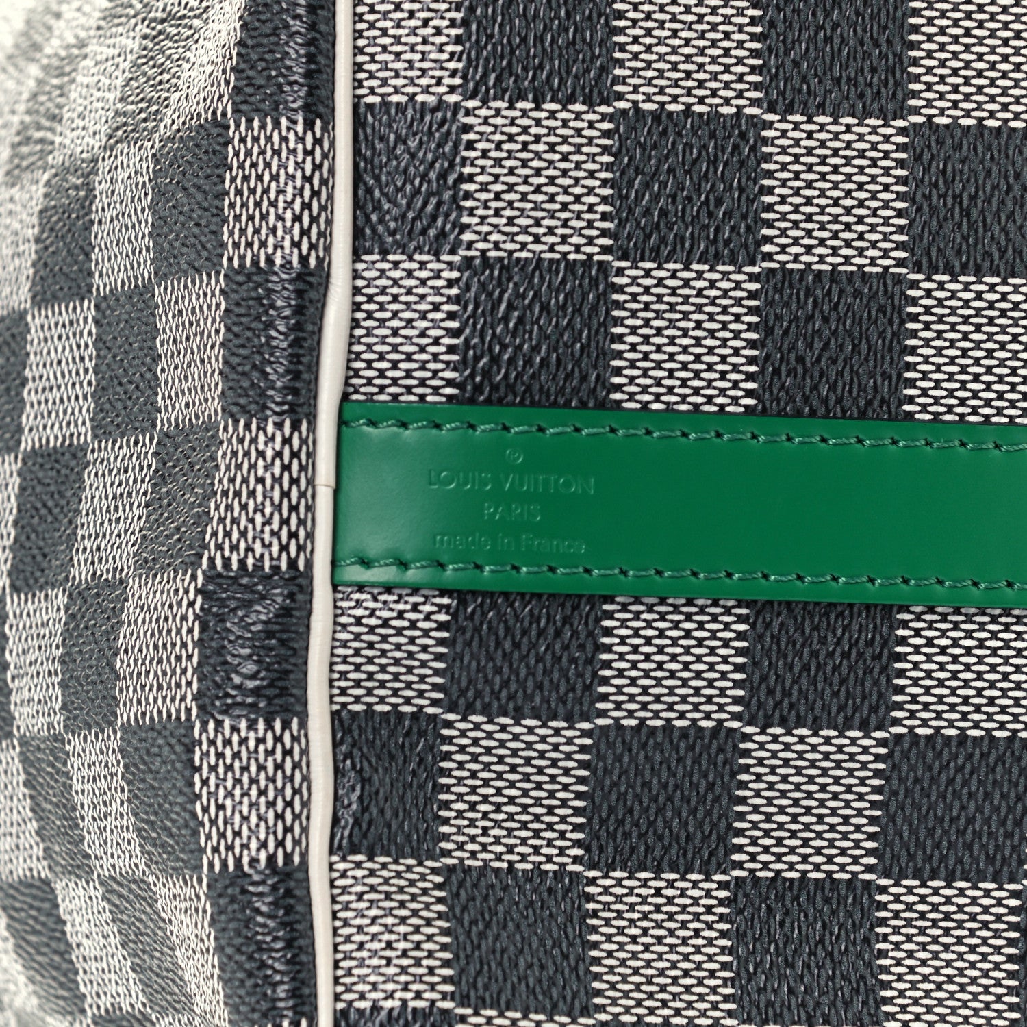 Louis Vuitton Damier Speedy Bandouliere 30 Black White 6 of 10