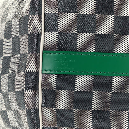 Louis Vuitton Damier Speedy Bandouliere 30 Black White 6 of 10