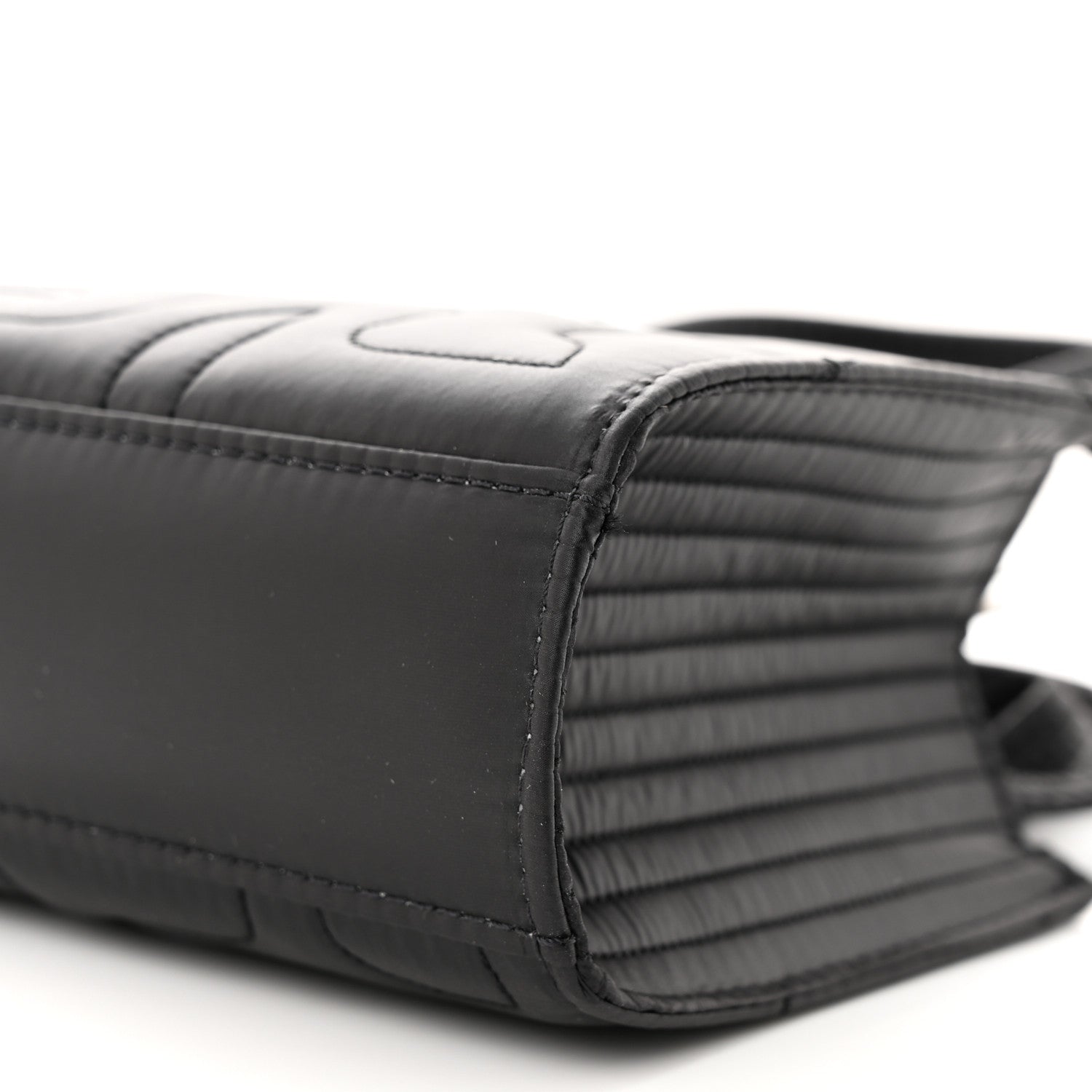 Telfar x MOOSE KNUCKLES Nylon Quilted Small Shopping Bag Black 9 of 9