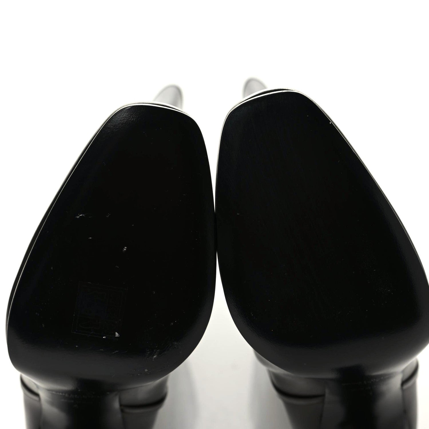 Saint Laurent Jane 90 Knee High Boots 41 Black 7 of 9