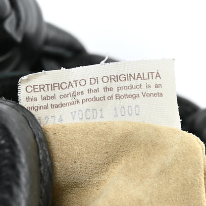 Bottega Veneta Cervo Woven Cocker Hobo Nero Black 7 of 9