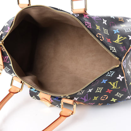 Louis Vuitton Monogram Multicolor Keepall 45 Black 7 of 7