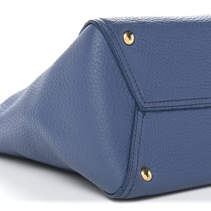 Salvatore Ferragamo Calfskin Tote Blue 8 of 9