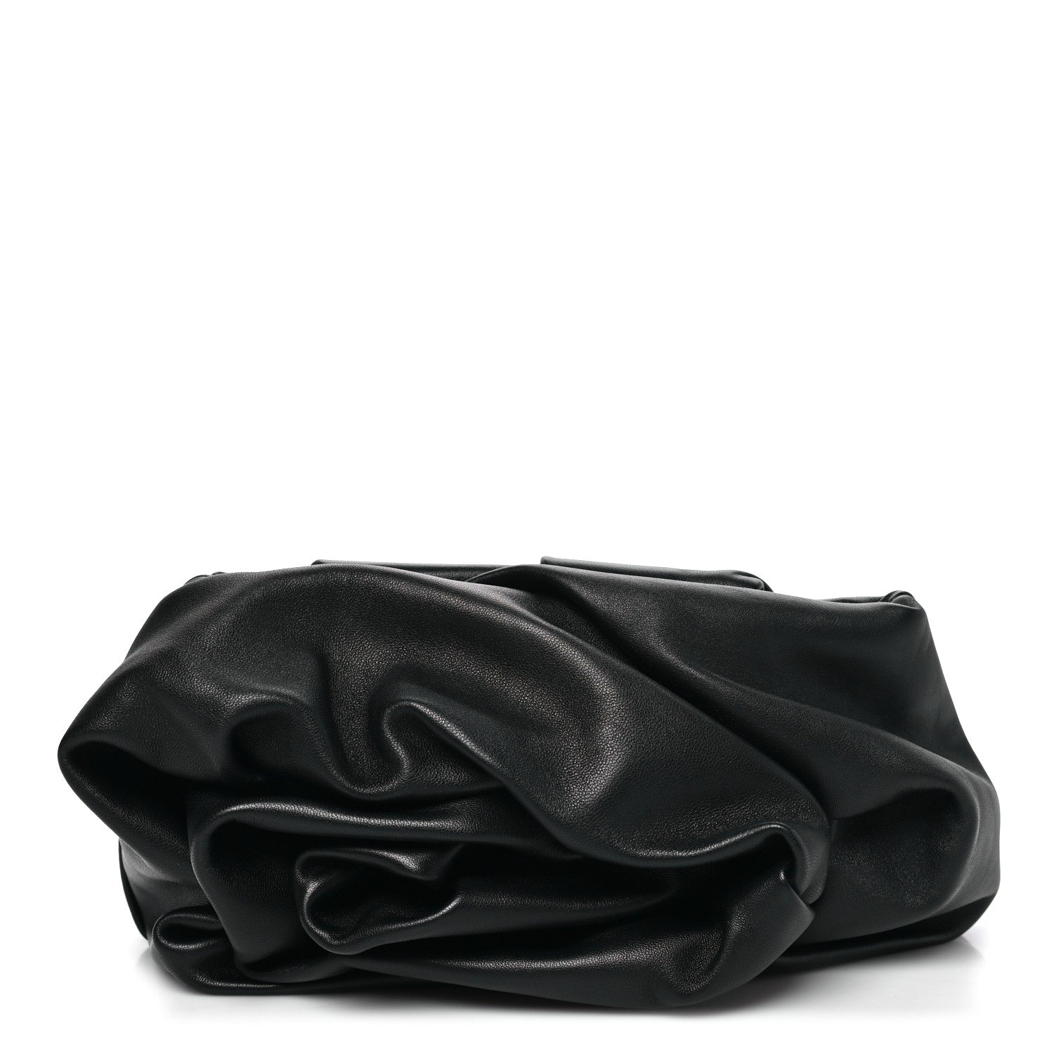 Burberry Lambskin Rose Clutch Black 1 of 9