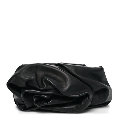 Burberry Lambskin Rose Clutch Black 1 of 9