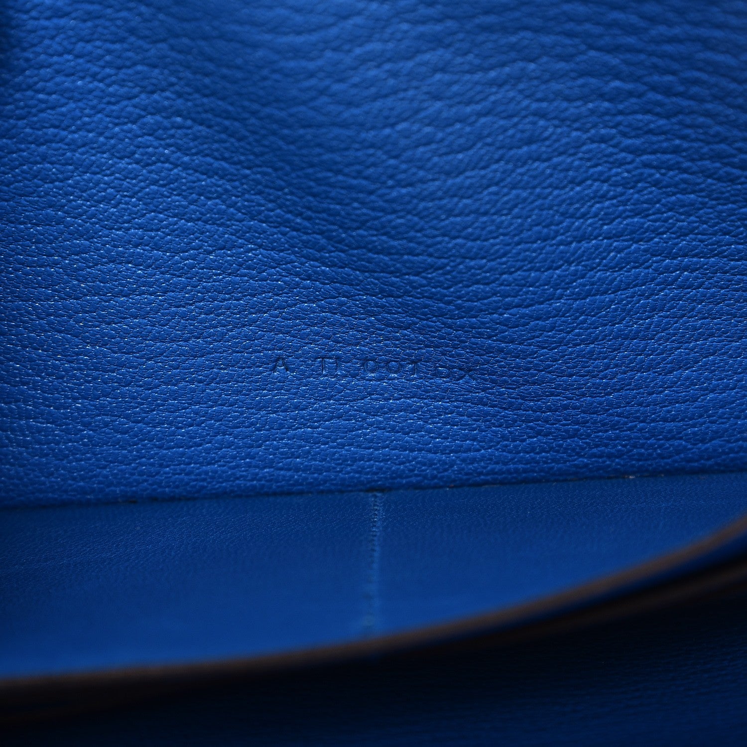 Hermes Chevre Mysore Kelly Longue Wallet Bleu Hydra 6 of 13