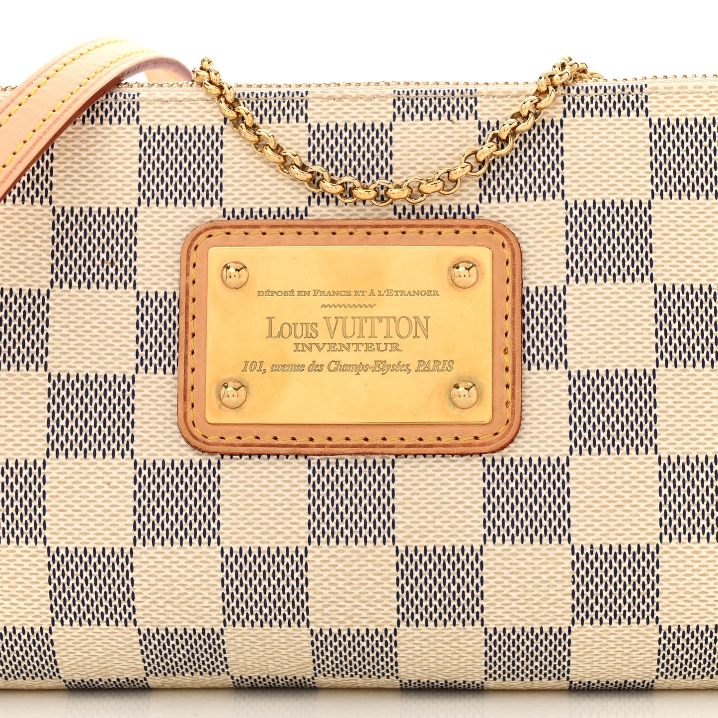 Damier Azur Eva Clutch