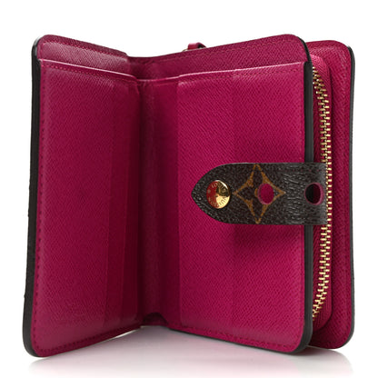 Louis Vuitton Monogram Perforated Compact Zipped Wallet Fuchsia 5 of 9