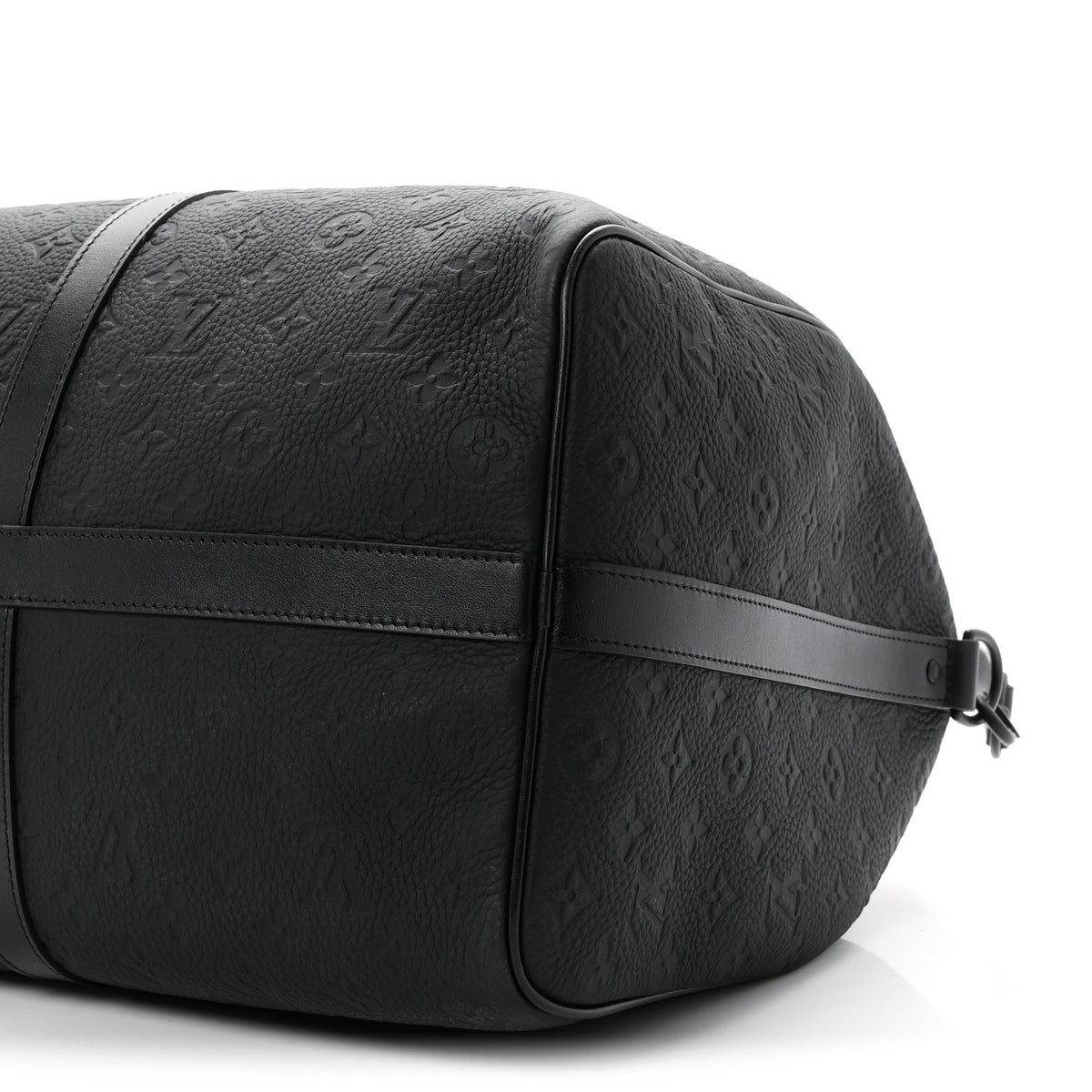 Louis Vuitton Taurillon Monogram Keepall Bandouliere 50 Black 8 of 8