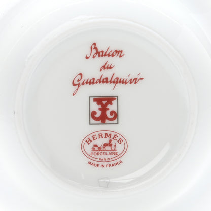 Hermes Porcelain Balcon du Guadalquivir Coffee Cup and Saucer Set of 2 5 of 7