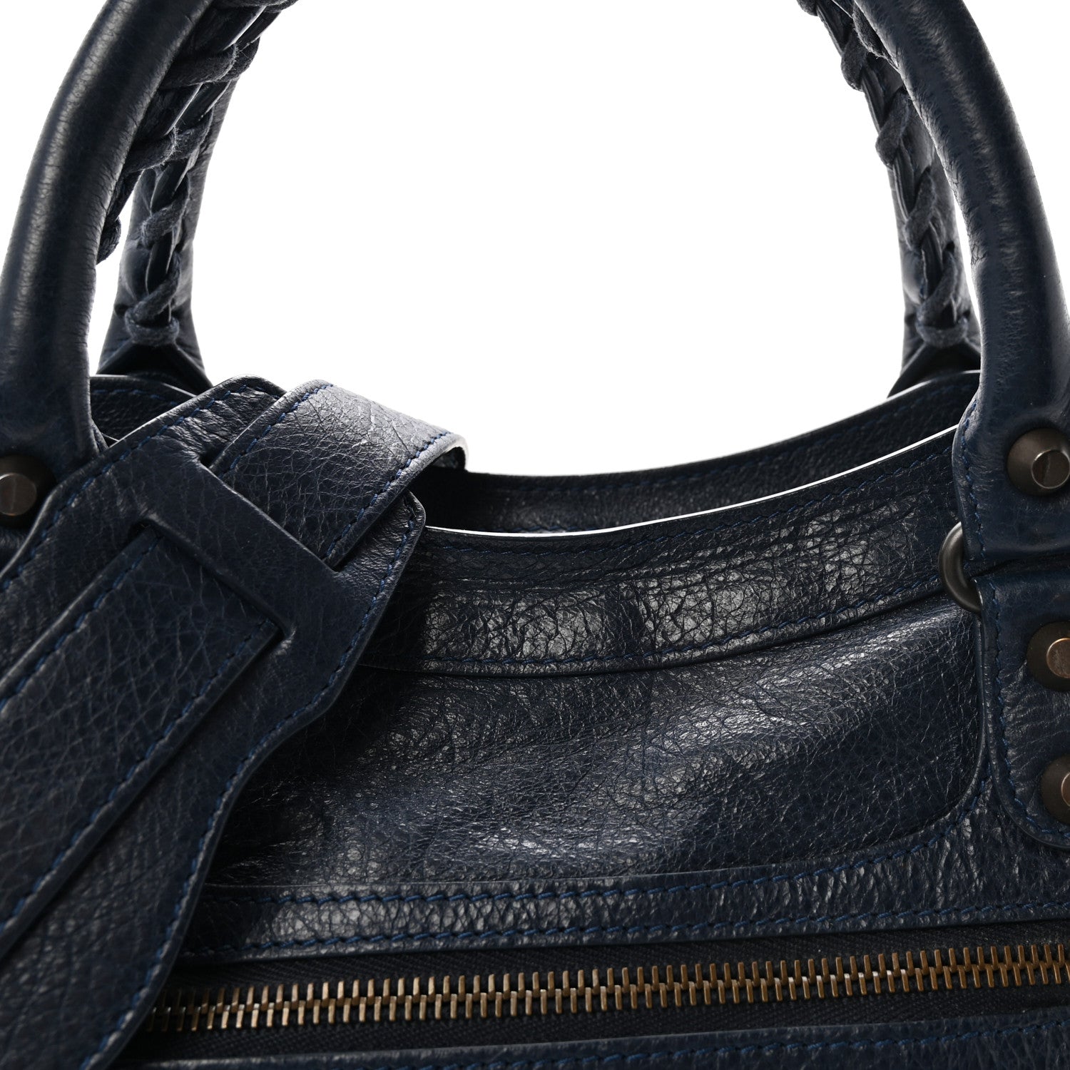 Balenciaga Agneau Classic Hardware City Bleu Obscur 8 of 10