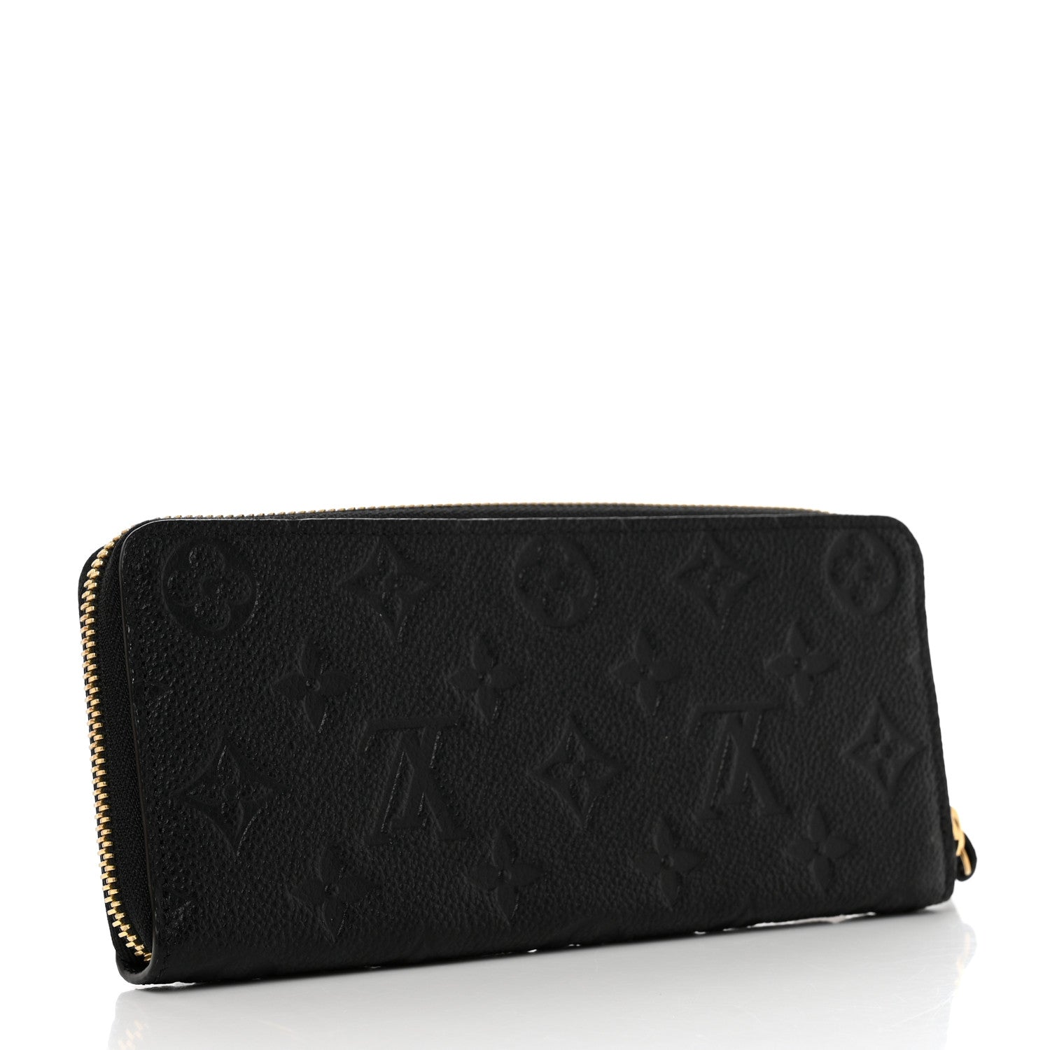 Louis Vuitton Empreinte Clemence Wallet Black 3 of 7