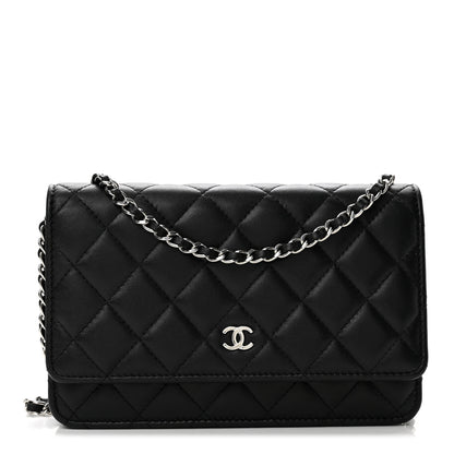 Chanel Caviar Quilted Wallet on Chain WOC Black 1 of 14