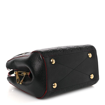 Louis Vuitton Empreinte Montaigne BB Marine Rouge 4 of 15