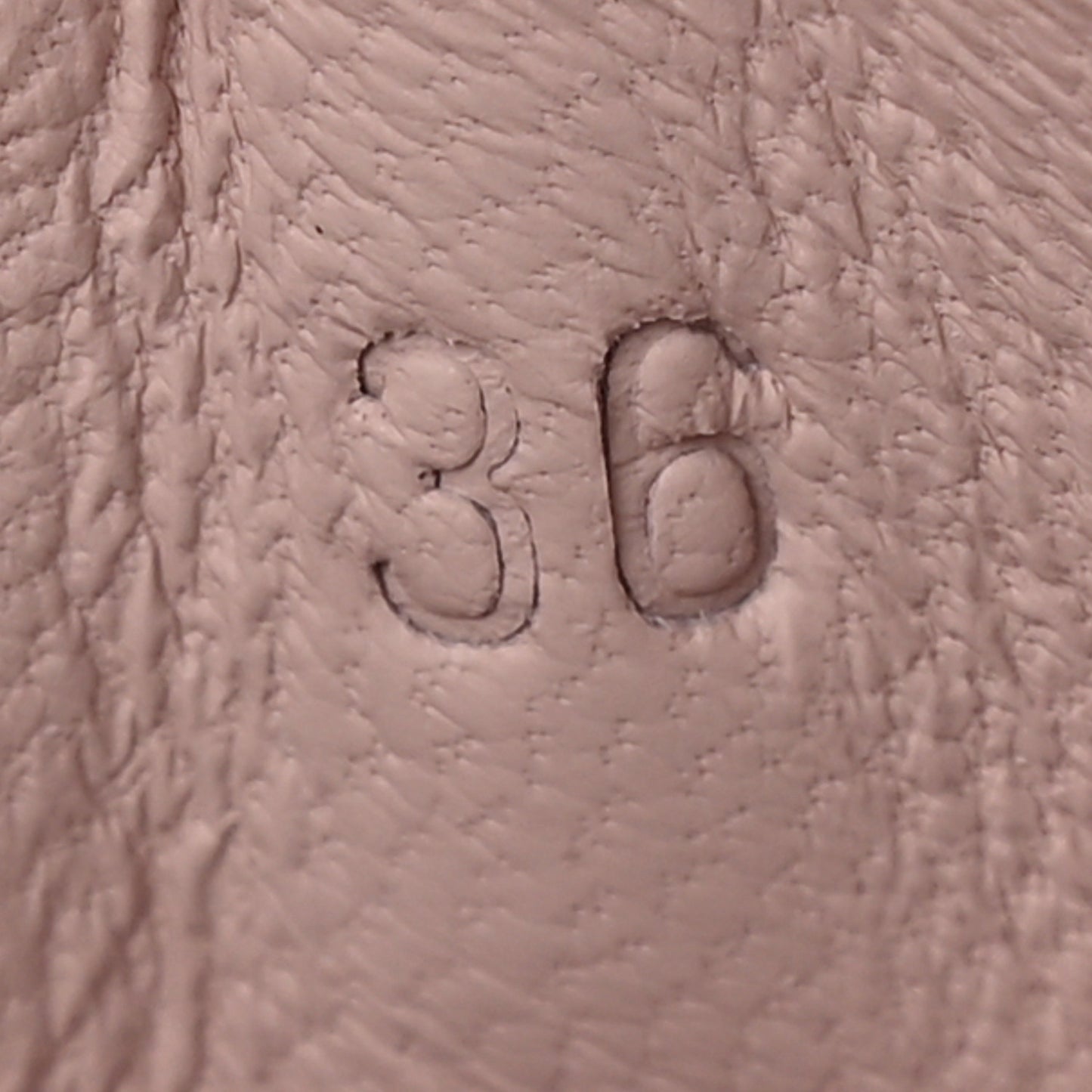 Suede Goatskin Bouncing Sneakers 36 Rose Porcelaine