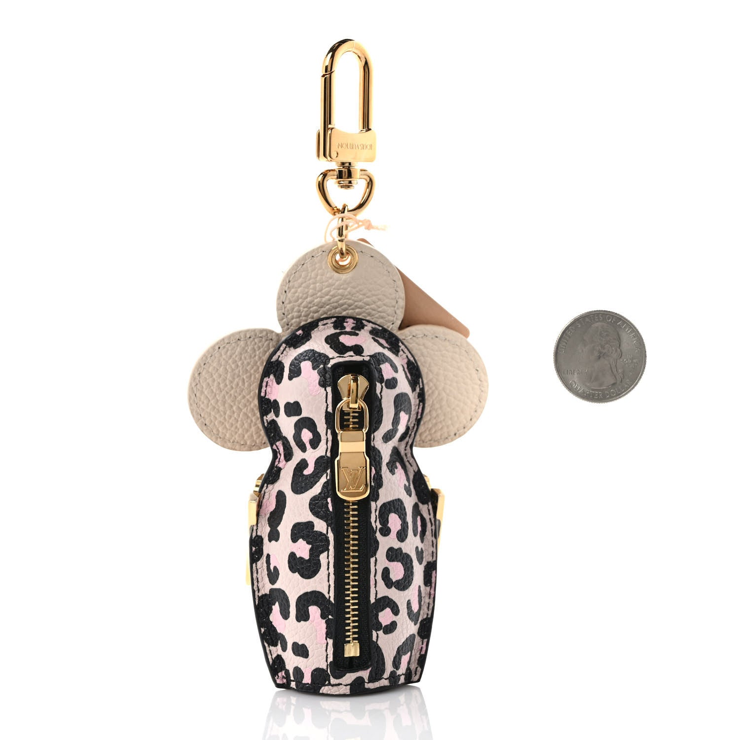 Louis Vuitton Monogram Wild At Heart Vivienne Bag Charm Key Holder 2 of 4
