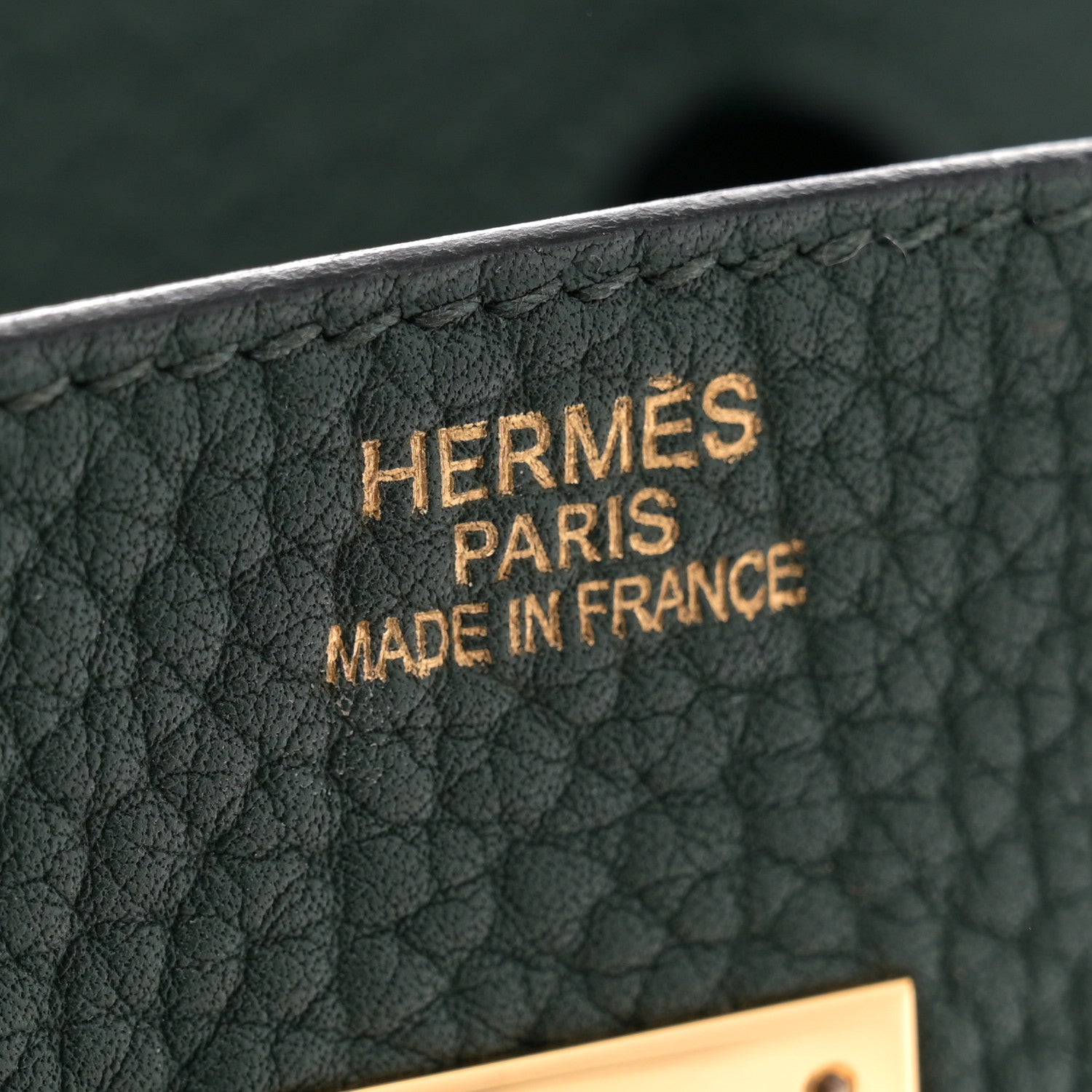 Hermes Fjord Birkin 35 Vert Fonce 6 of 14