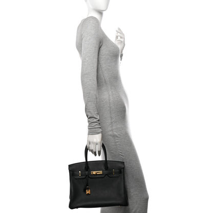 Hermes Togo Birkin 30 Bleu Ocean 2 of 12