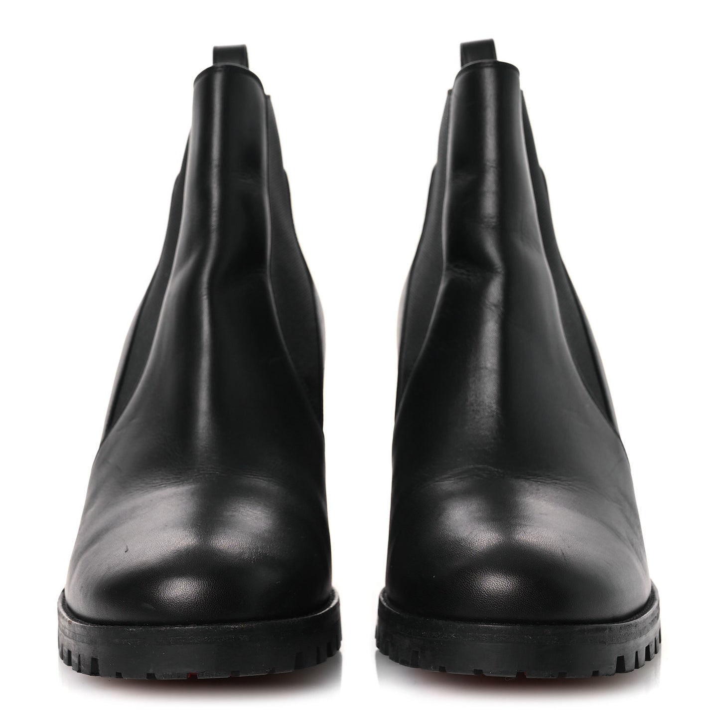 Calfskin Marchacroche 70 Chelsea Boots 40.5 Black