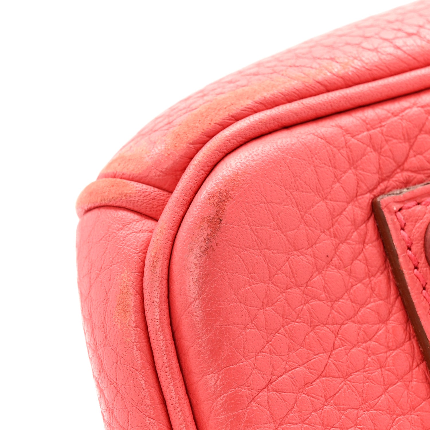 Hermes Taurillon Clemence Birkin 35 Bougainvillea 12 of 21