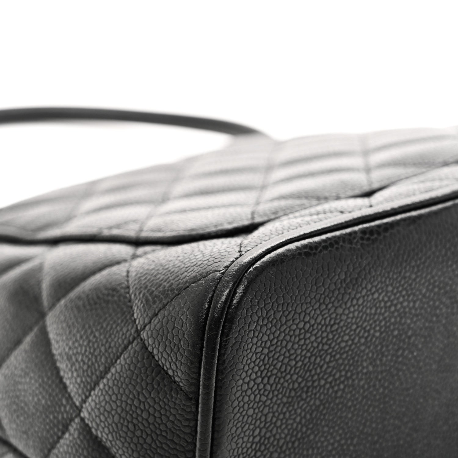 Chanel Caviar Quilted Medallion Tote Black 12 of 13