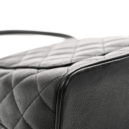 Chanel Caviar Quilted Medallion Tote Black 12 of 13