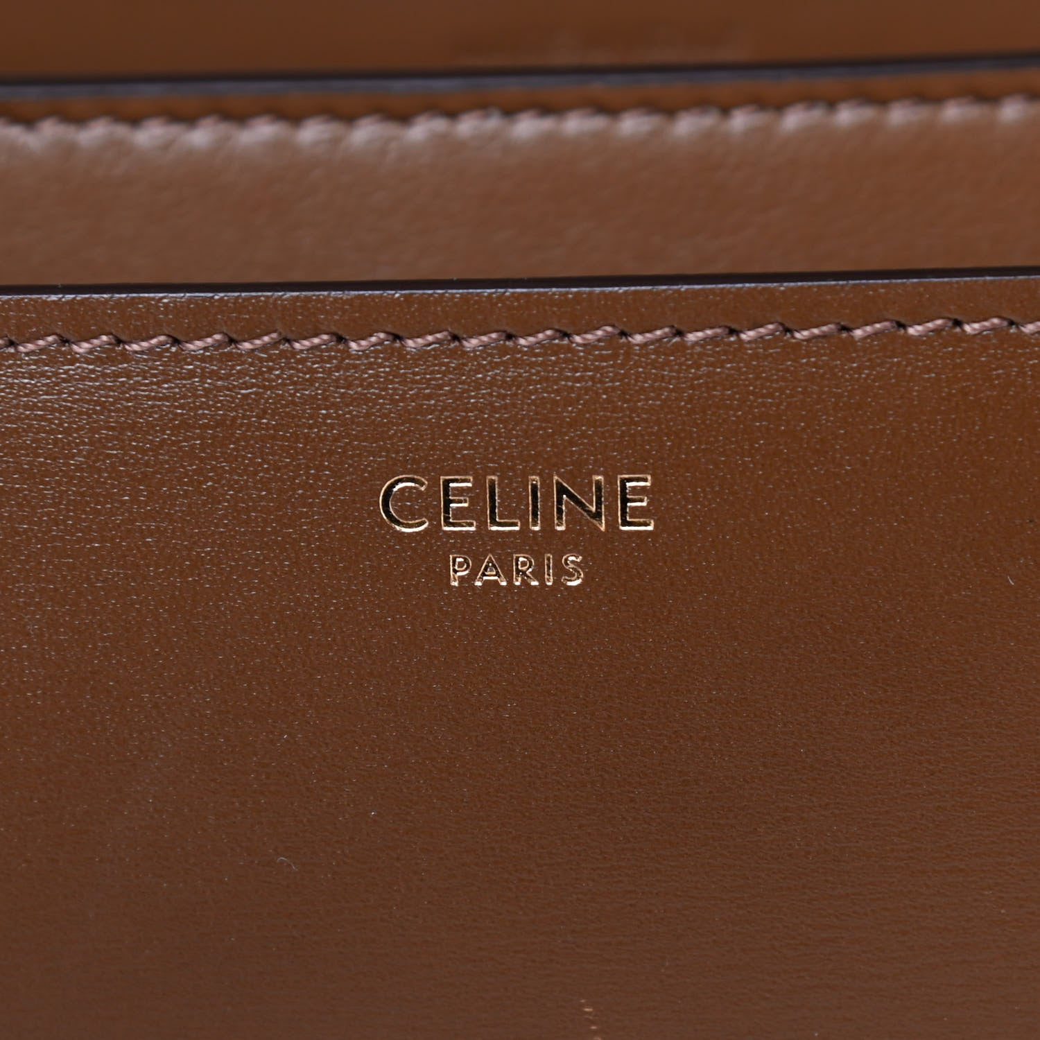 Celine Box Calfskin Medium Classic Box Flap Bag Camel 7 of 9