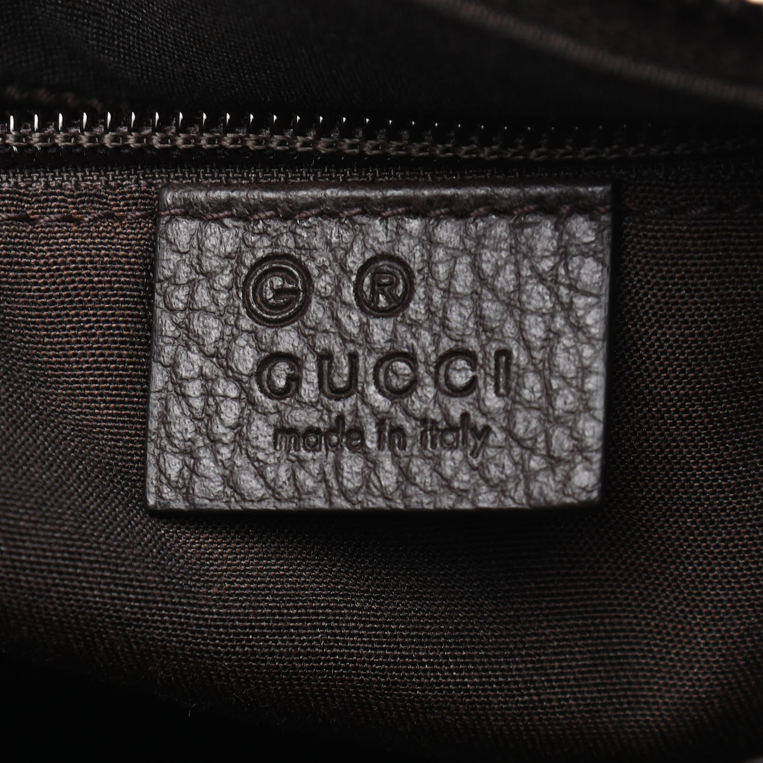 Gucci Diamante Large Web Carry On Duffle Bag Brown 6 of 9