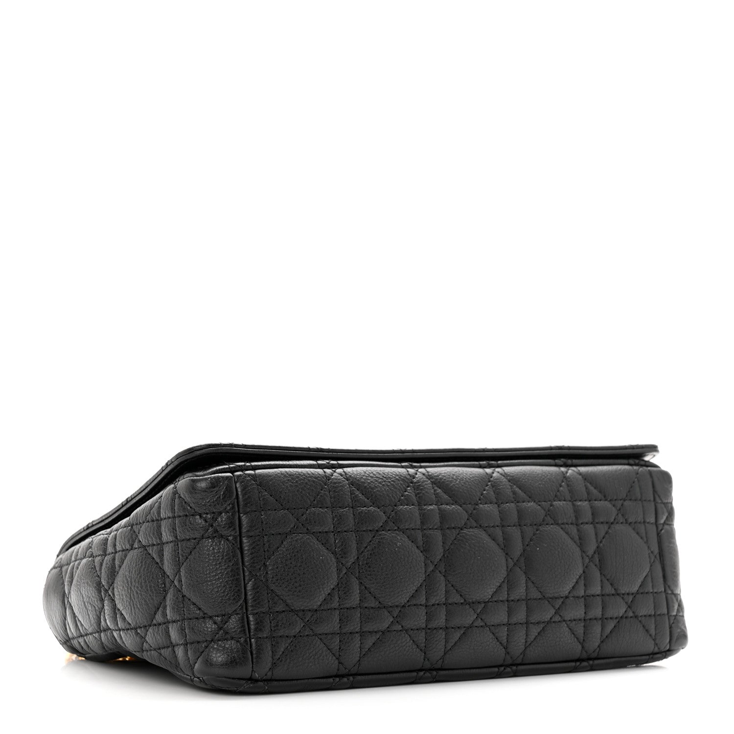 Christian Dior Calfskin Cannage Medium Caro Bag Black 4 of 21