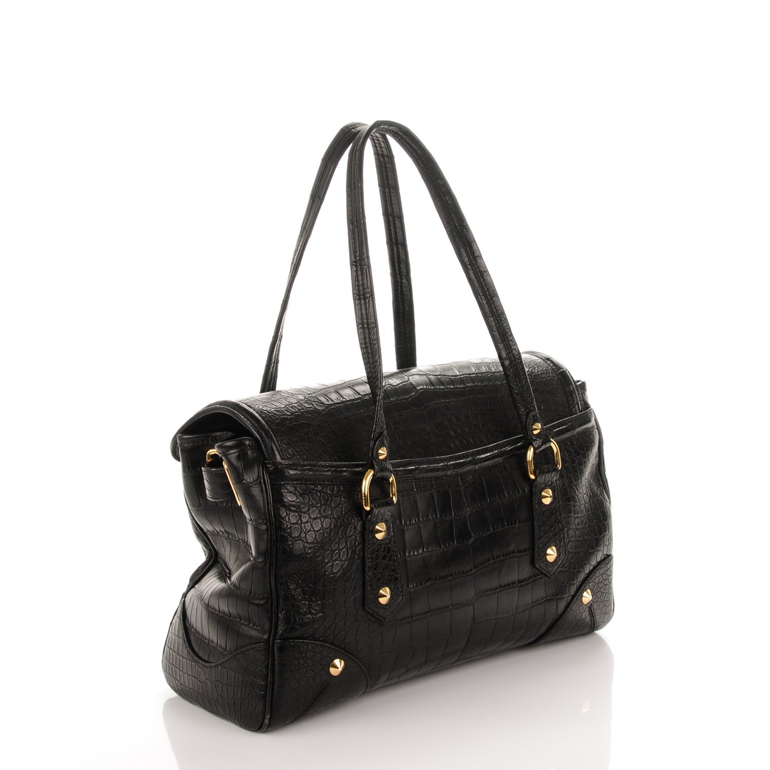 Louis Vuitton Crocodile L'Absolu De Voyage Black 3 of 6