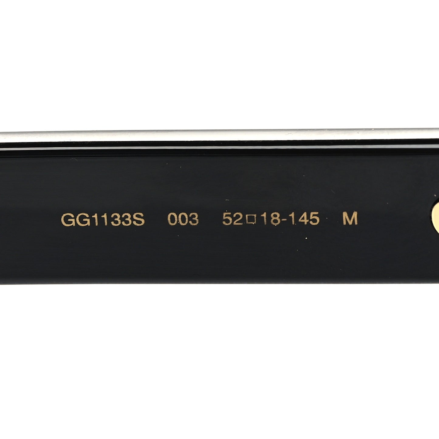 Acetate Eye Sunglasses GG1133S Black