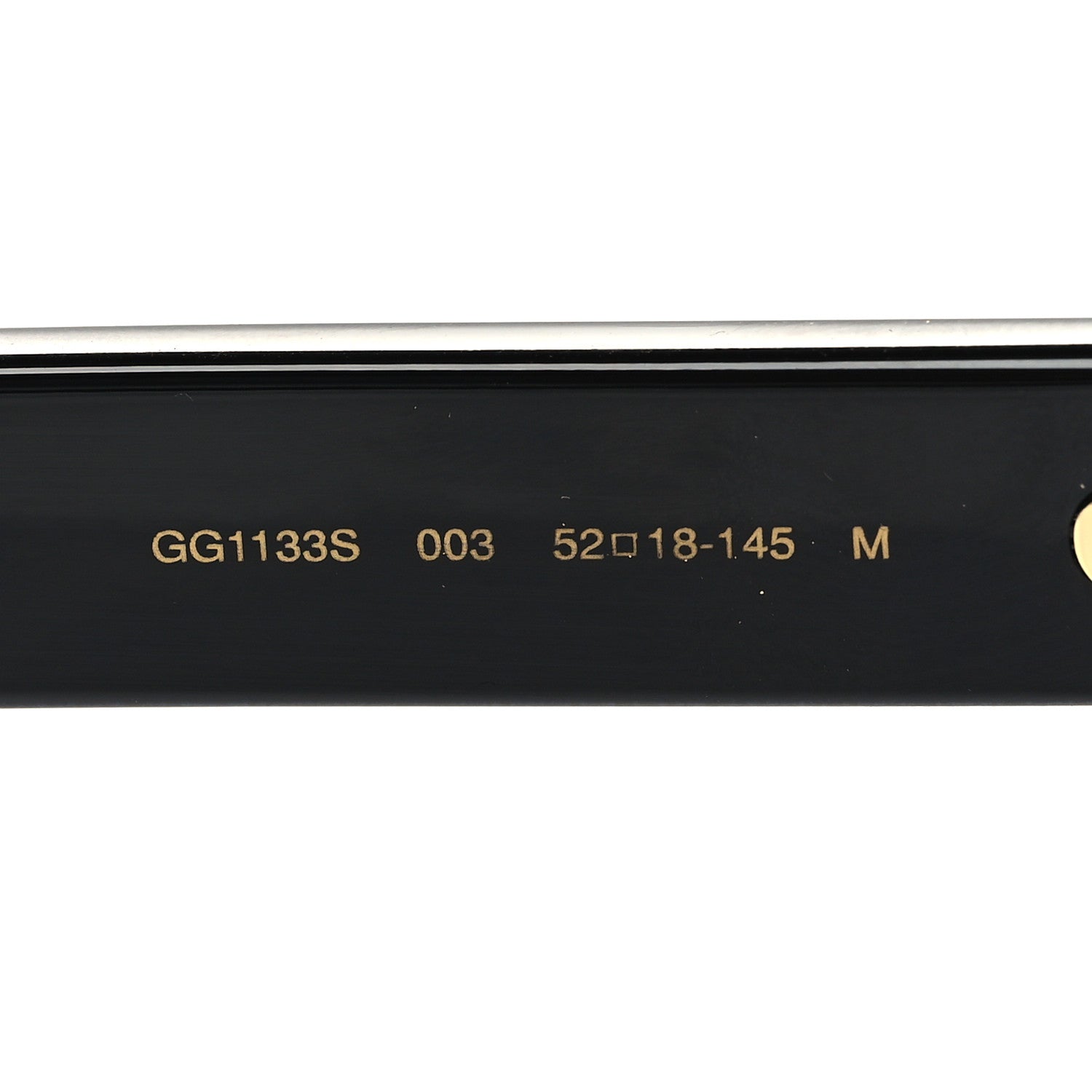 Gucci Acetate Eye Sunglasses GG1133S Black 6 of 9