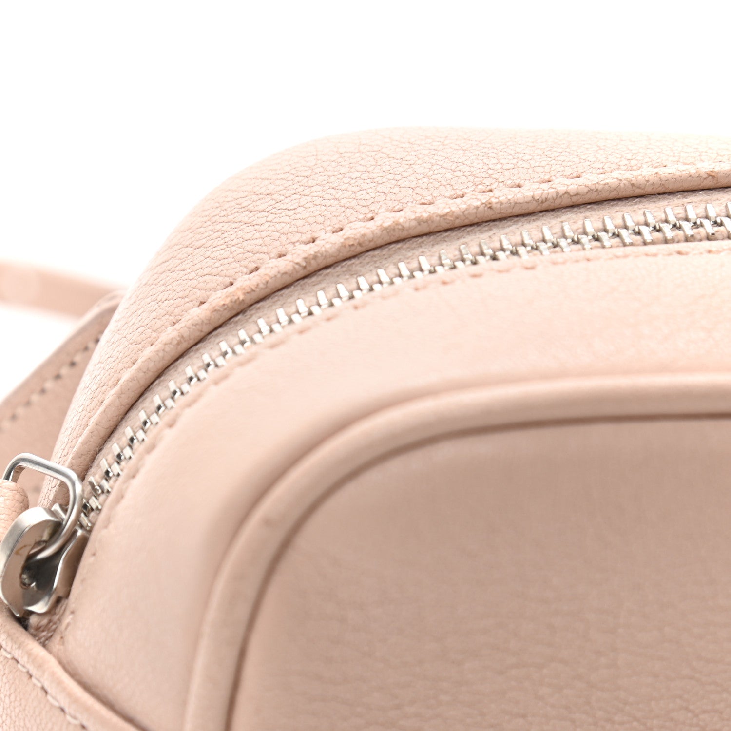 Saint Laurent Lambskin Monogram Lou Belt Bag Marble Pink 10 of 10