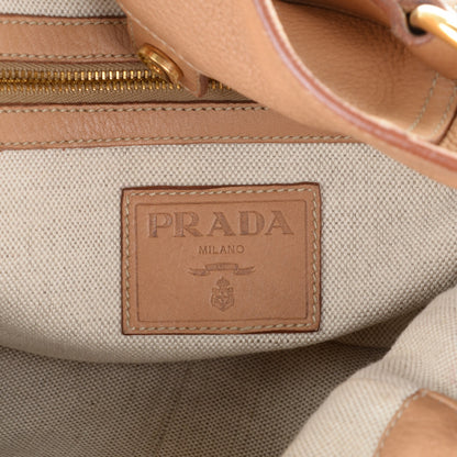 Prada Cervo Sacca Shoulder Bag Naturale 6 of 8