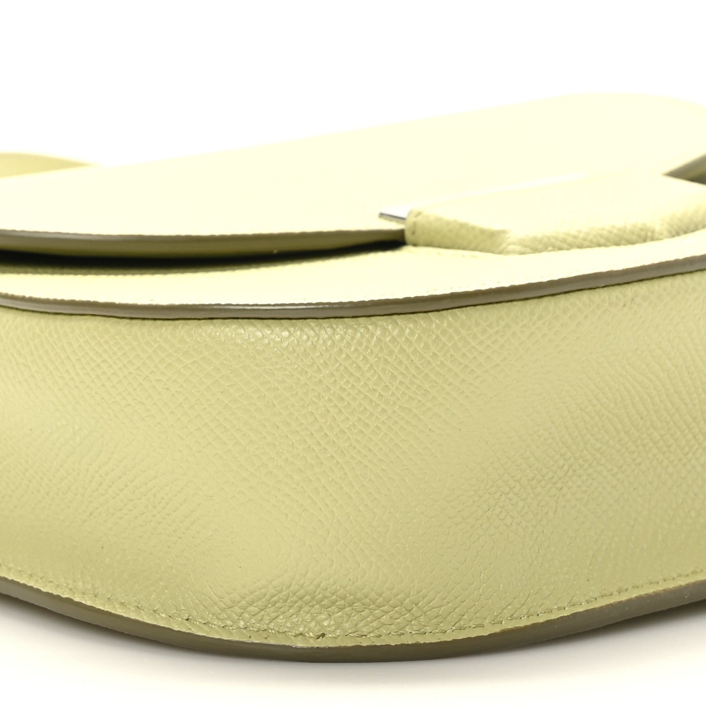 Baby Grained Calfskin Small Trotteur Sage
